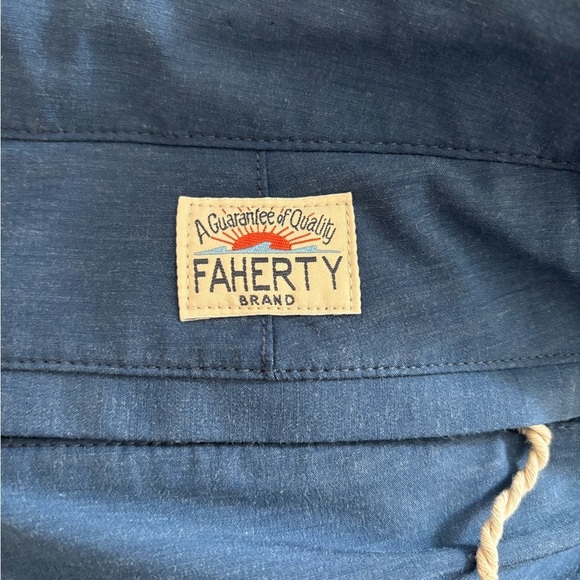 NEW Faherety Men's All Day Shorts 5" Navy size 33 - Picture 6 of 7